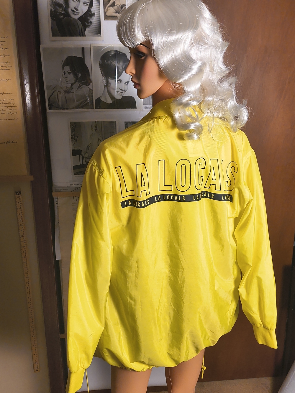 Forever 21 Neon Yellow Windbreaker Jacket Women’s S Lightweight Snap Front - Picture 3 of 16